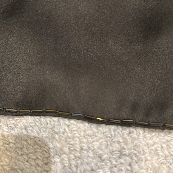 NWT Theory Vine Green silk camisole top SP - Picture 7 of 7